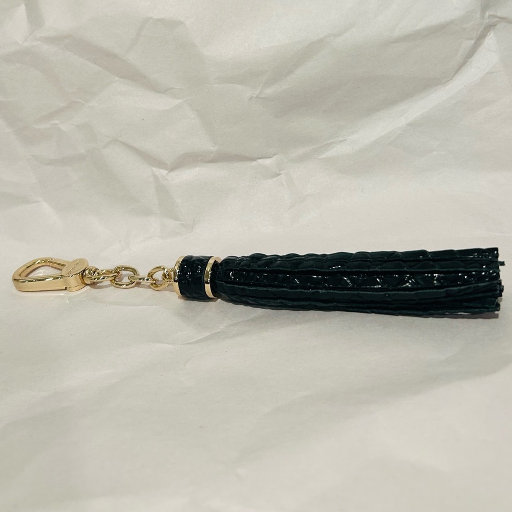 Brahmin Black Large Tassel